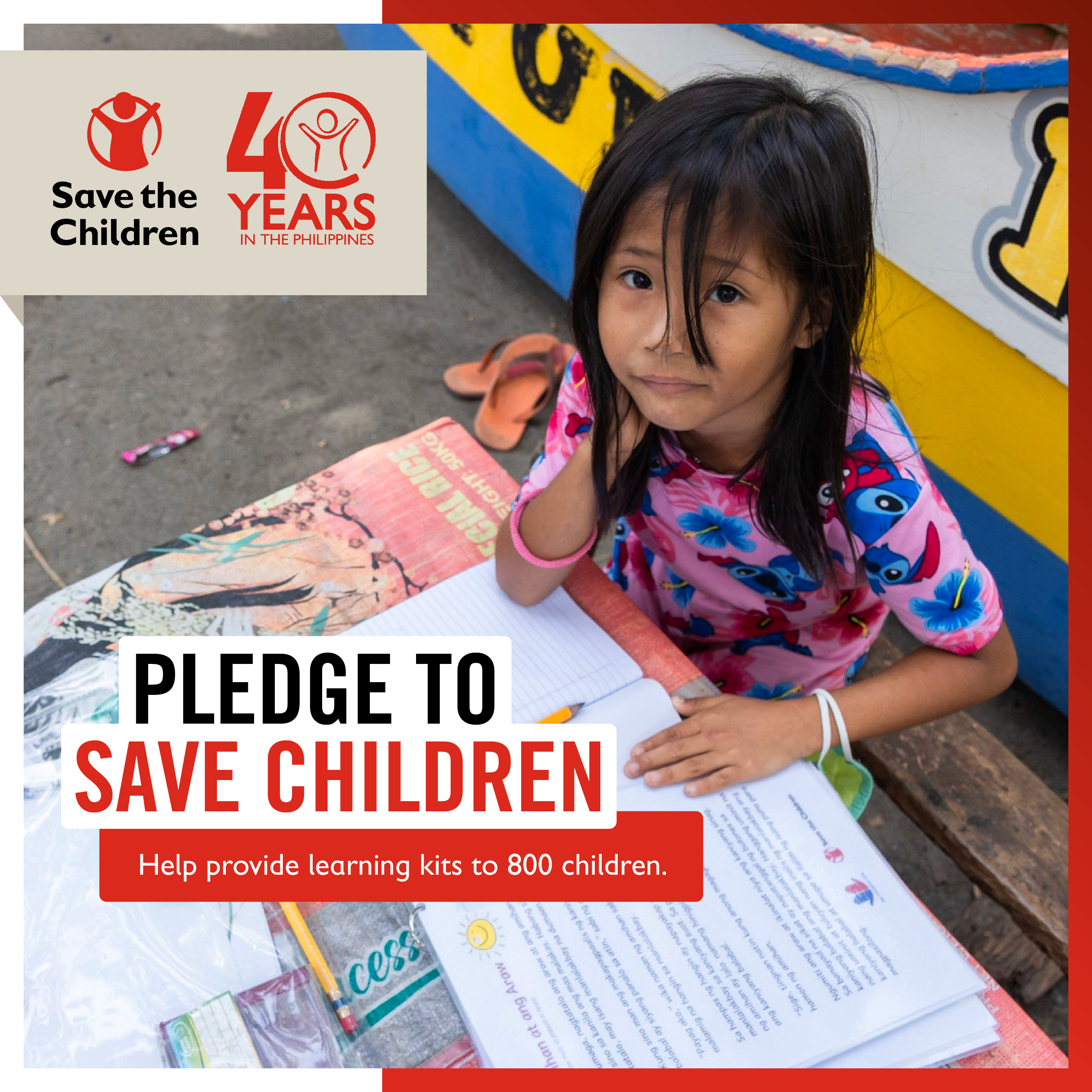 Save The Children Philippines Launches “i Pledge To Save The Children